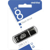 Флеш-память Smartbuy Glossy, 8Gb, USB 2.0, чер, SB8GBGS-K