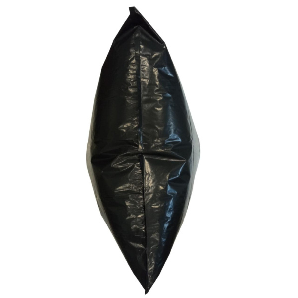 Мешки для мусора ПВД 120л 70х110см 40мкм черные 10шт/рул Элементари