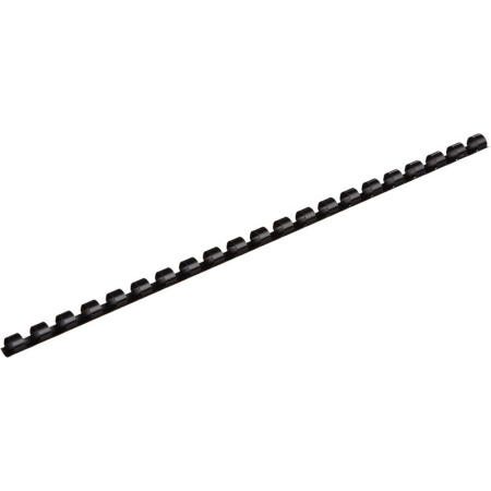 Пружины для переплета пластиковые Promega office 8мм черные 100шт/уп.