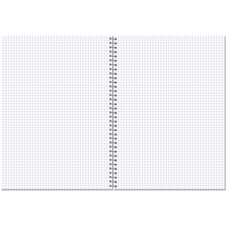 Бизнес-тетрадь А4,120л,кл,цветн.мелов.обл,метал.гребень Стильный Офис 2731