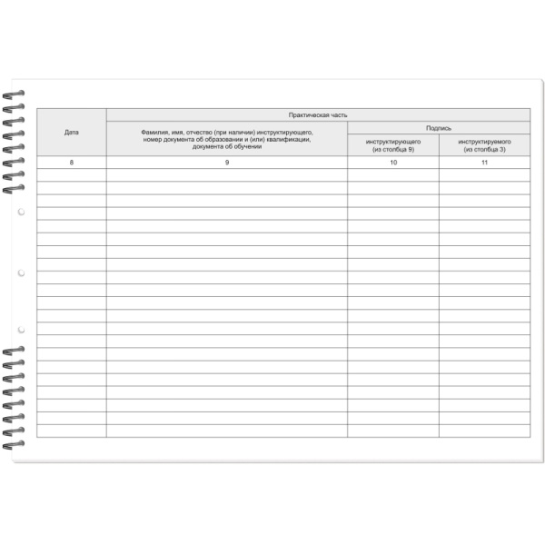 Журнал по пожарной безопасности А4 50л