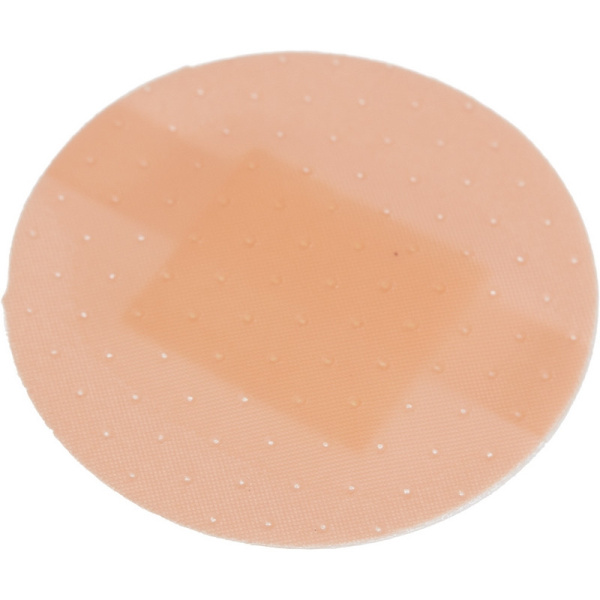 Лейкопластырь бакт. 2,2см круг полимер. телес.1000шт/упLEIKO