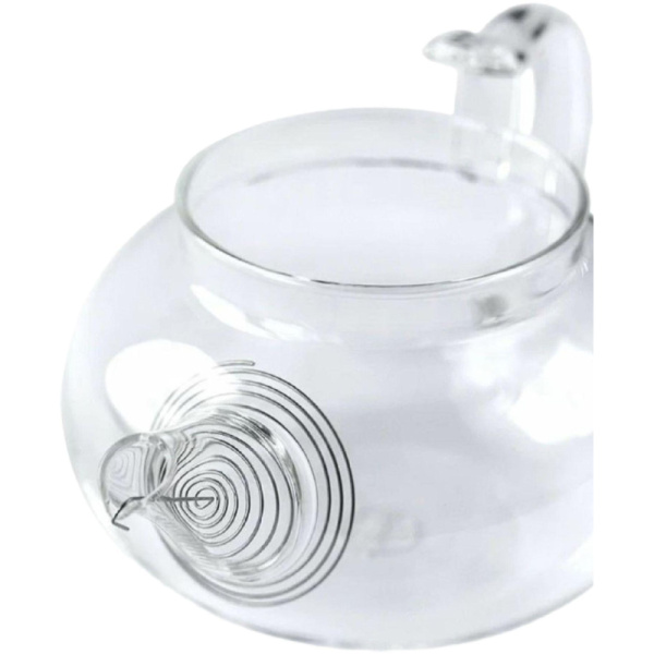 Чайник заварочный 600мл стекл. ИВАН-ЧАЙ (пружина в носике) (TP106)