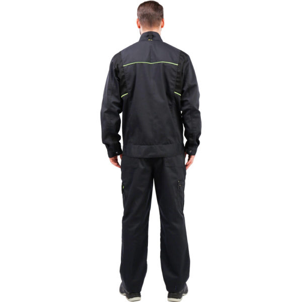 Брюки муж. л27-БР т.сер/черн 44-46/170-176