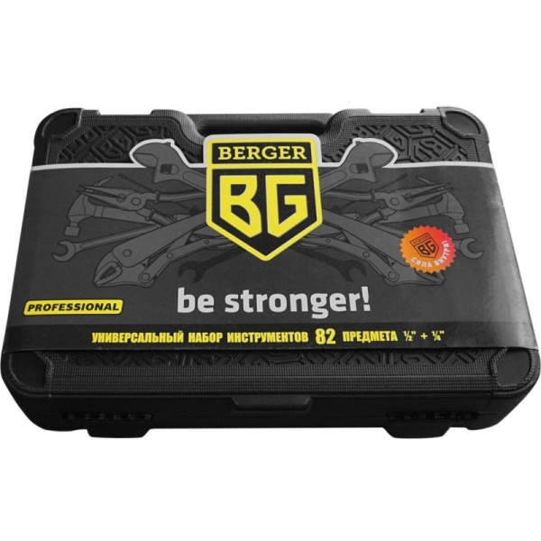 Набор инструмента 82 предмета BERGER BG082-1214
