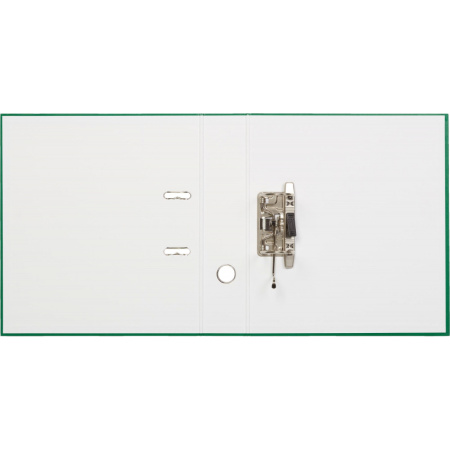 Папка-регистратор ECONOMY б/мет.уг,70мм,зел,ПБП1,карм.кор