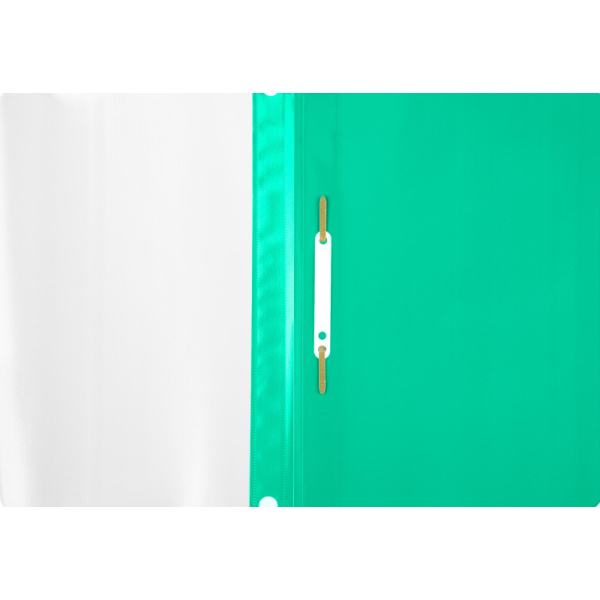 Скоросшиватель пластиковый A4 Attache зеленый 10шт/уп Россия