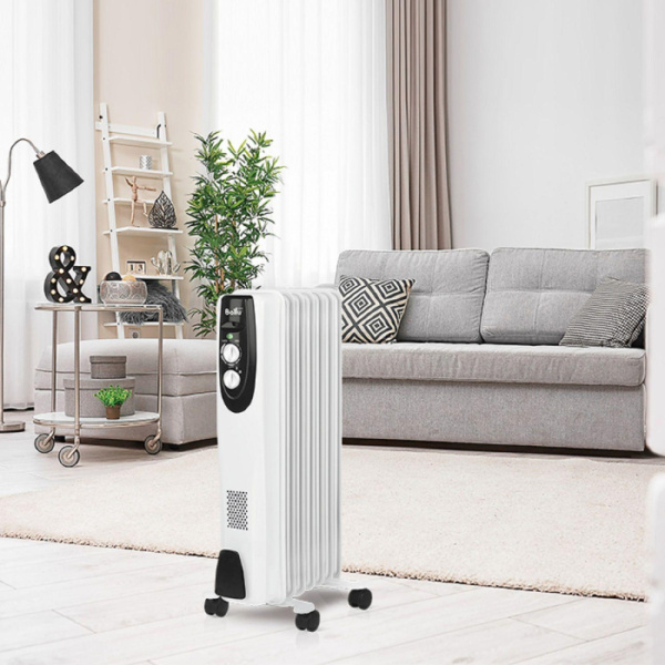 Радиатор масляный Ballu BOH/CL-07WRN 7 секц. 1500Вт