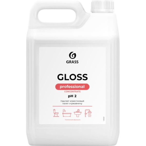 Профхим сантех кисл д/удален налета-ржавч Grass/Gloss Concentrate, 5,5кг
