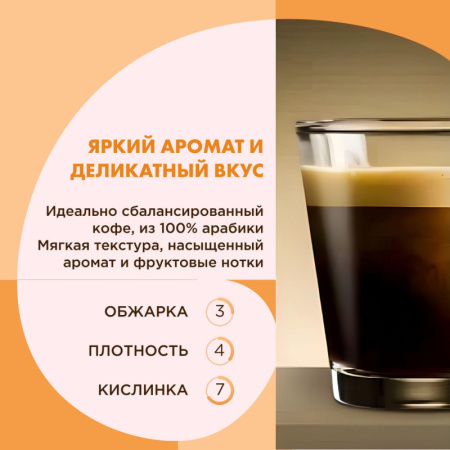 Кофе в капсулах Coffesso Crema Delicato, 100% Premium Arabica, 20кап