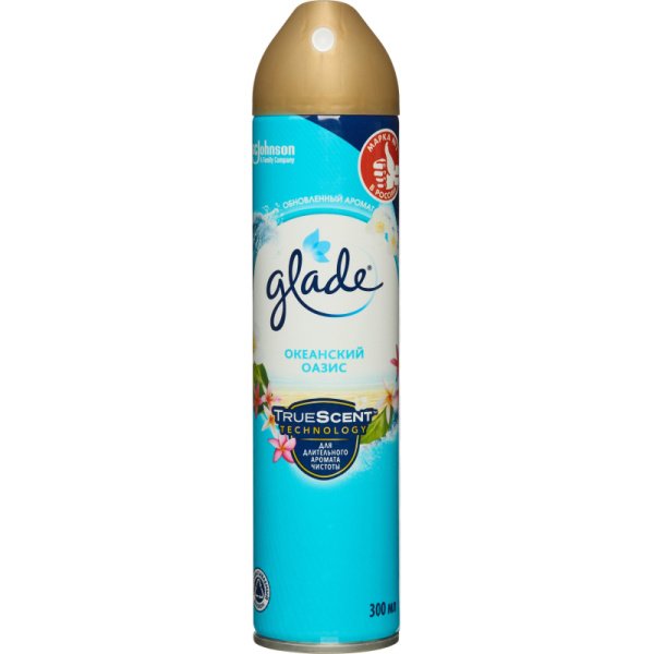 Освежитель воздуха GLADE Океанский оазис 300мл