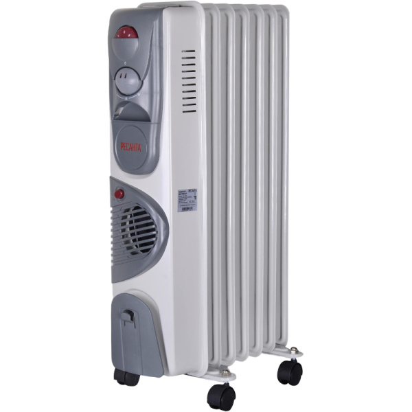 Радиатор масляный Ресанта ОМ-7НВ (1,9 кВт)