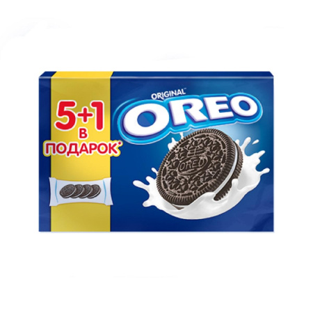 Печенье OREO с какао, ванильной начинкой, 228г