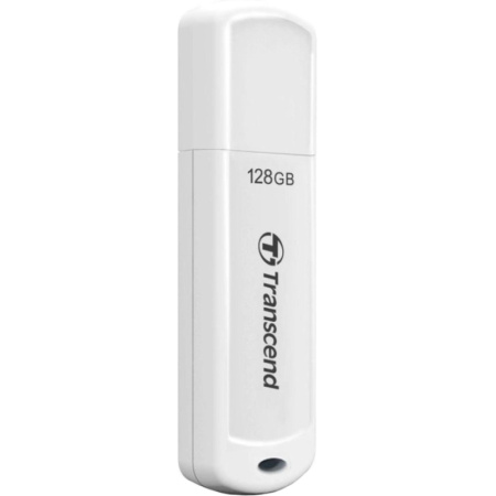 Флеш-память Transcend JetFlash 730, 128Gb, USB 3.1 G1, бел, TS128GJF730