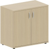Шкаф IN Рондо закрытый низкий Ш-52 береза 804х450х753
