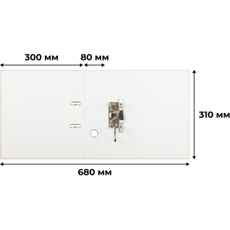 Папка-регистратор Attache  Selection SWEET LIFE 80 мм