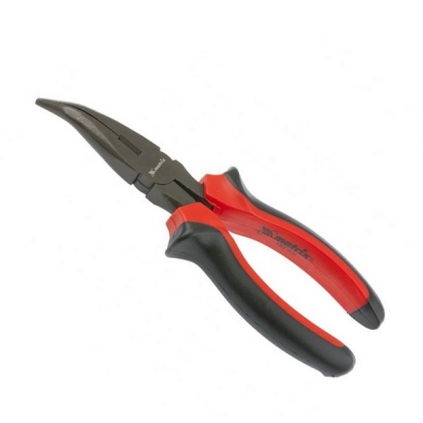 Длинногубцы изогнутые Black Nickel 160 мм MATRIX 17458