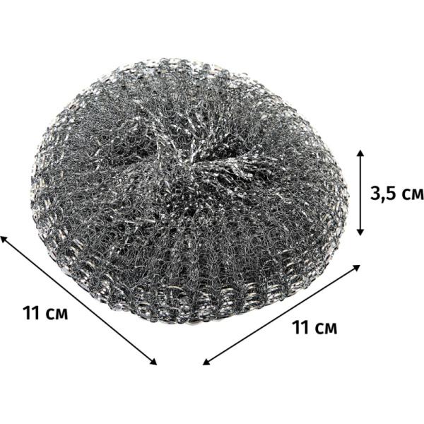 Губка YORK из нерж.стали Мега 1шт/уп.