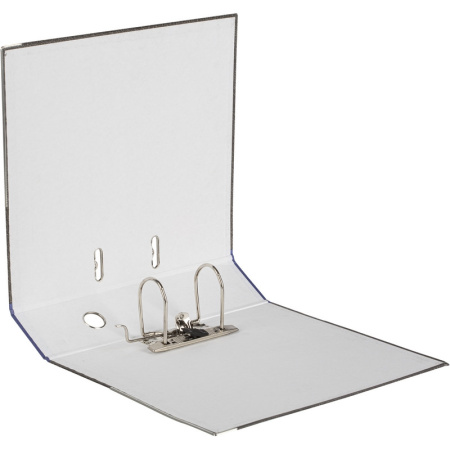 Папка-регистратор Attache Economy 80 мм мрамор с син кор.,мет.уг.,бум./бум