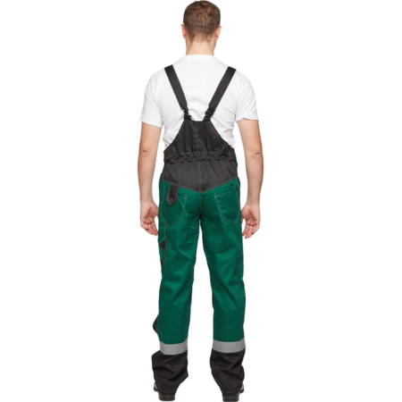 Костюм рабочий летний муж  л21-КПК зел/черн (р.64-66) 170-176 (мод.КОС212)