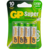 Батарейка GP Super AA/LR6/15A алкалин., GP15A - 2CR4,бл/4шт