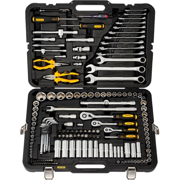 Набор инструмента профессиональный BERGER 163 предм ГАННОВЕР BG163-121438