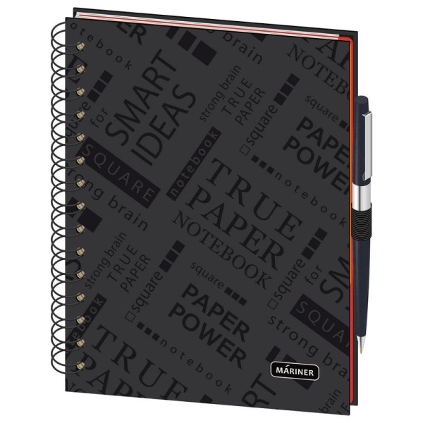 Бизнес-тетрадь Wisdom 8,А5,120л,148х205,3 разд,рез под руч,клет,рад2,0008