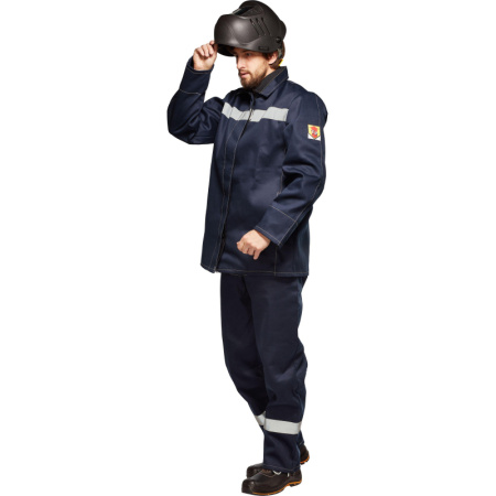 Костюм сварщика усиленый 100% х/б 450 г/м2 (модель КСТ06) (р.56-58) 182-188