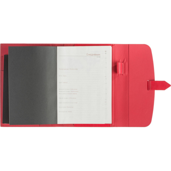 Ежедневник недатированный а5 175x235 мм Senate красный 272 стр. 3-213/01
