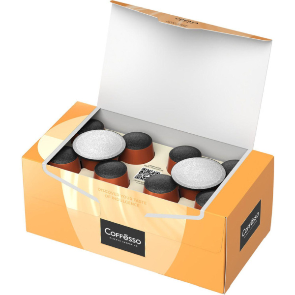 Кофе в капсулах Coffesso Crema Delicato, 100% Premium Arabica, 20кап