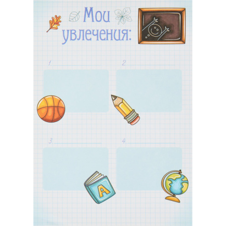 Портфолио папка Портфолио школьника ламинир.картон