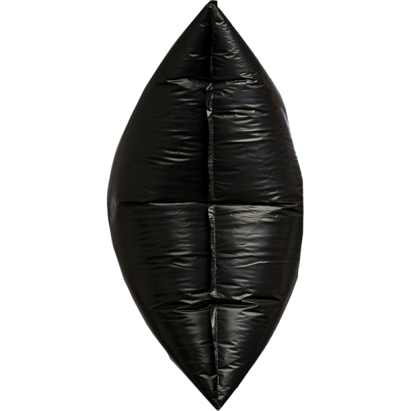 Мешки для мусора ПВД 100л 50мкм 10шт/уп черные 70х110см