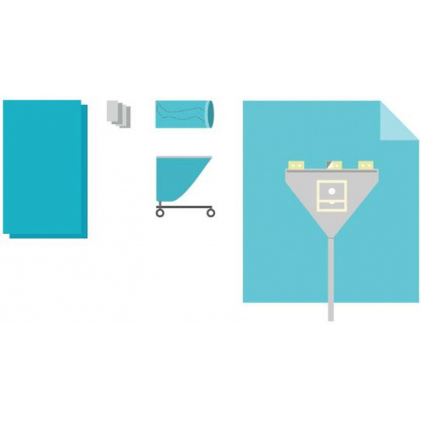 Мед.однораз. белье КБО - 7.2 (для артроскопии), стерил  Гекса