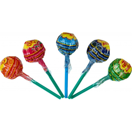 Карамель на палочке Chupa Chups ассорти 504 г, 42 шт./уп