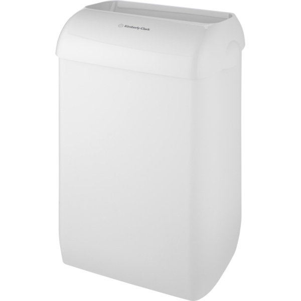 Корзина для мусора пластиковая KK Aquarius белая 2 шт 6993