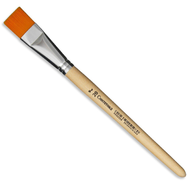 Кисть №1School синтетика плоская №20