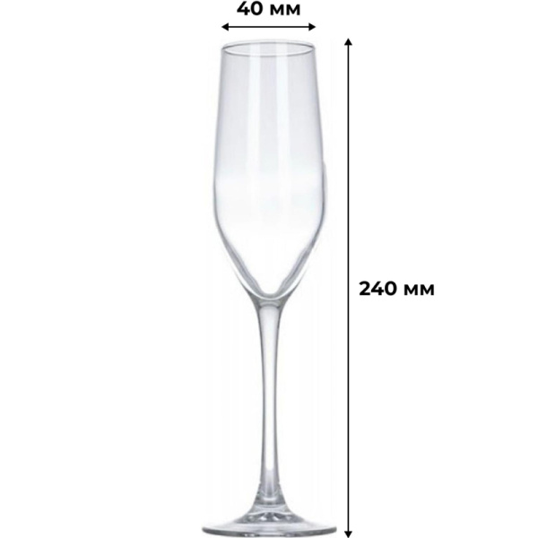 Бокал для шампанского Селест 160 мл, 6 шт. L5829/0