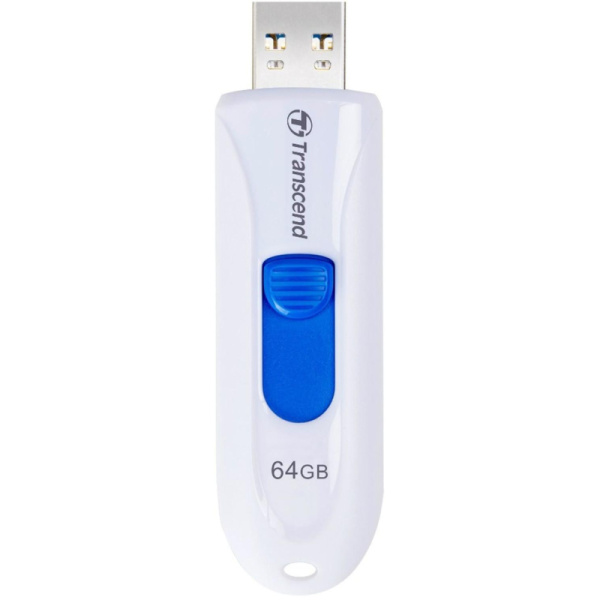 Флеш-память Transcend JetFlash 790, 64Gb, USB 3.1 G1, б/син, TS64GJF790W