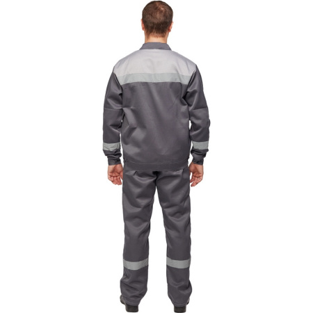 Костюм рабочий летний муж. л22-КПК т.сер./св.сер (р.48-50) 158-164