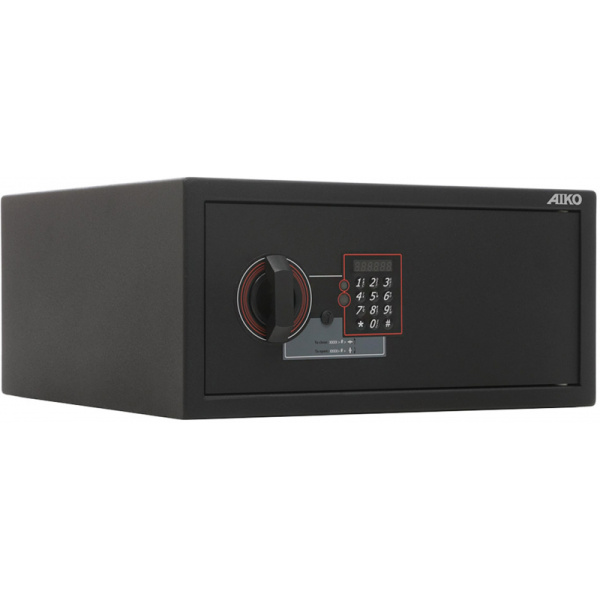 Сейф AIKO SH-20 EL гостиничный, эл.замок+мастер ключ