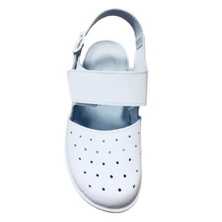 Сабо Бэлла жен.нат.кожа белые (р.36) (69110108)