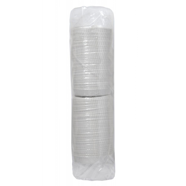 Крышка на стакан белая 80 мм,100шт.