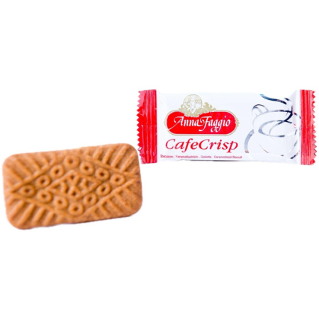Печенье Caf? Crisp ANNA FAGGIO хруст.карамельное (инд.уп.), 25шт/уп., 150г