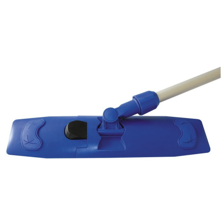 Швабра флаундер для пола пластик 40х10см в сборе без насадки