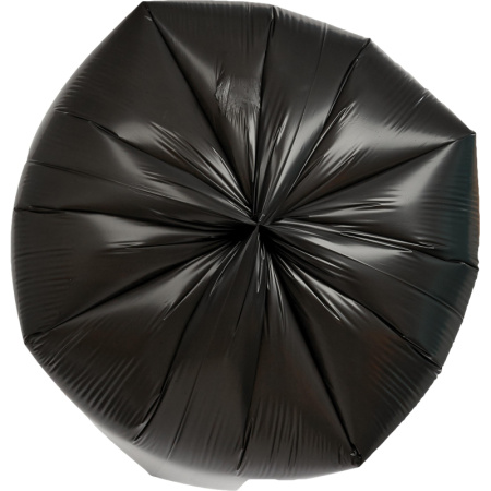 Мешки для мусора ПВД 120л 25мкм 10шт/рул черные 67х100см