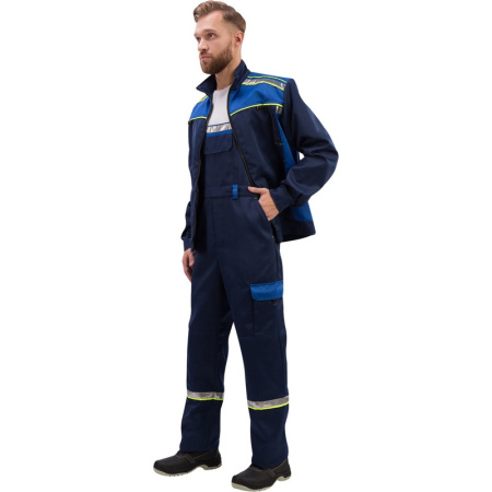 Костюм рабочий летний муж. л26-КПК син/вас (р.64-66) 182-188