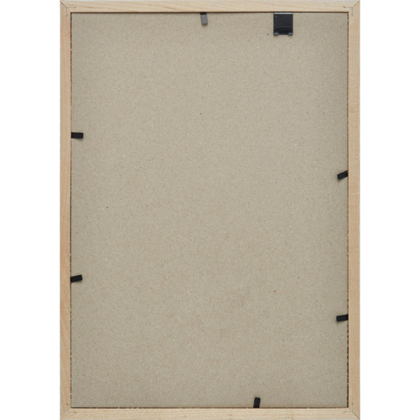 Рамка А4(21х30) деревянный багет, белый 1507