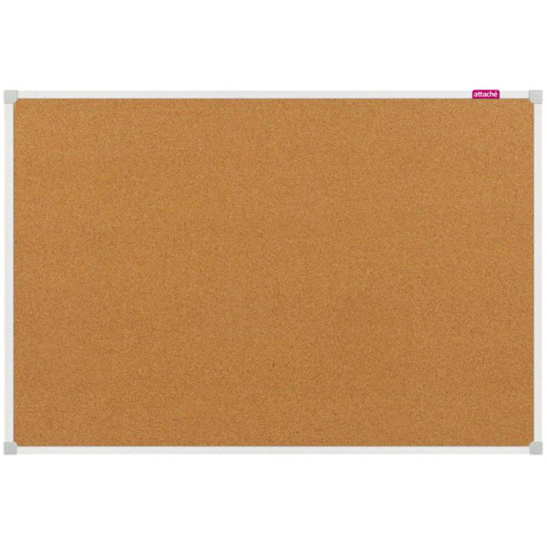 Доска пробковая 100х150 алюмин. рама ATTACHE