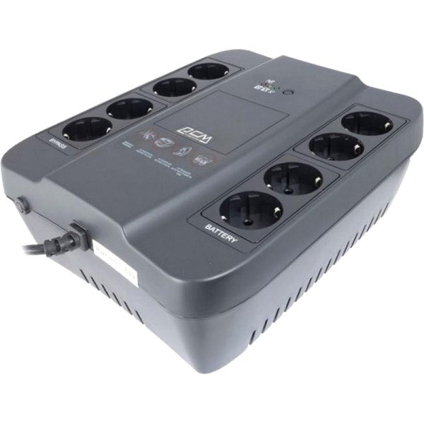 ИБП Powercom SPIDER SPD-1000U 1000VA / 550W, Tower, Schuko, USB