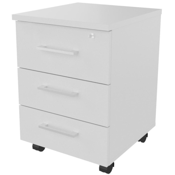 Тумба MO_STEEL . подкатная 19300 белый Ш430